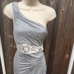 Bebe One Shoulder Dress Size L